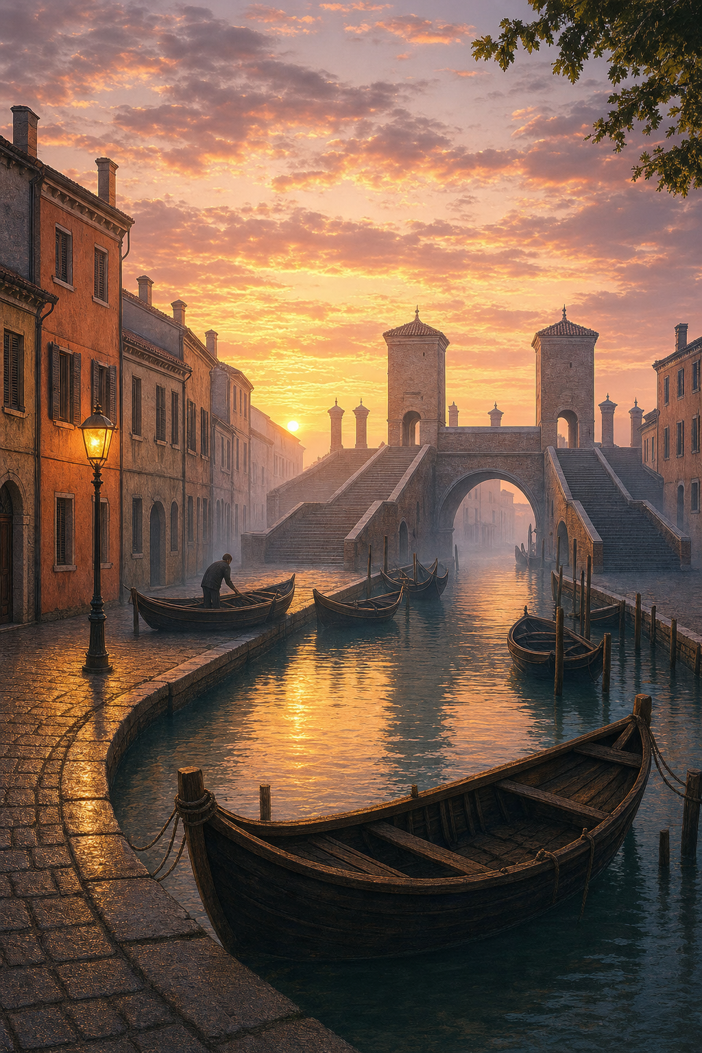 Racconto 13: L'ALBA SUI CANALI SILENTI