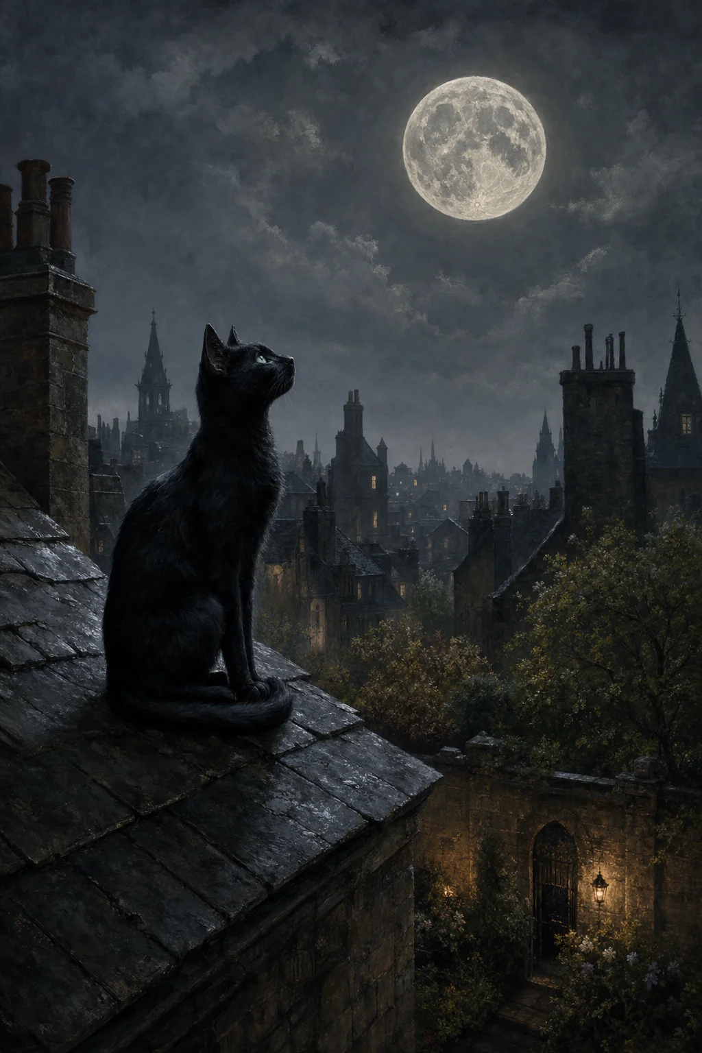 Il Gatto che Miagolava alla Luna